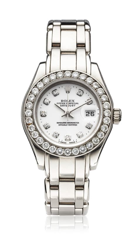 rolex datejust white gold bezel|ladies rolex datejust white dial.